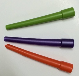 [CHAR9873] Coloured Long Tips 50Pcs