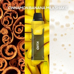 [YS1975] (2% Salt Mc.) Cinnamon Banana Milkshake (Puff 3000)