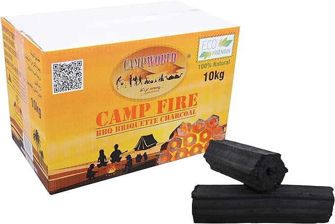 Camp Fire BBQ Charcoal Stick, 10Kg