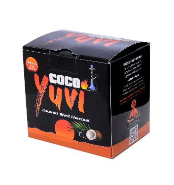 Coco Yuvi Coconut Shell Charcoal 48Pc