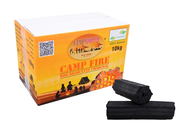 Camp Fire BBQ Briquette Charcoal 10Kg