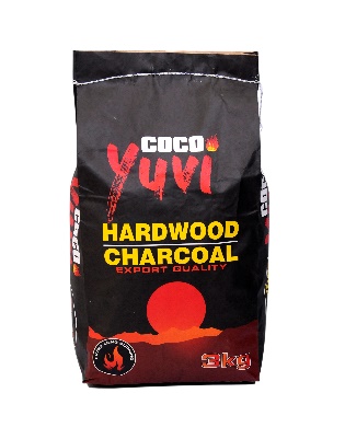 [YUVI0553] Coco Yuvi Hardwood Charcoal 3Kg