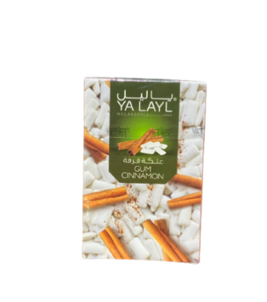 Ya Layl Gum Cinnamon (50G) Sheesha Flavors