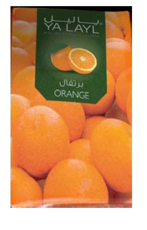 Ya Layl Orange (50G) Sheesha Flavors