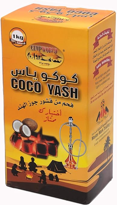 Coco Yash Coconut Charcoal -96 Pieces