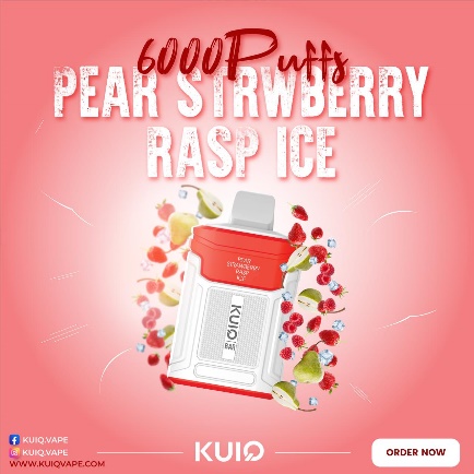 (2% Salt Mc.) Pear Strawberry Raspberry Ice (Puff 6000)