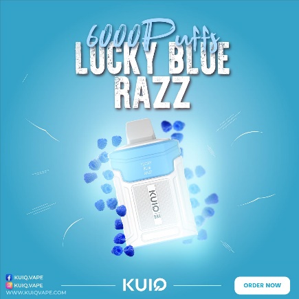 (2% Salt Mc.) Lucky Blue Razz (Puff 6000)