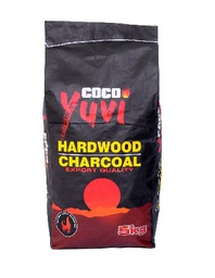 [YUVI0560] Coco Yuvi Hardwood Charcoal 5Kg