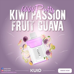 [YS2699] (2% Salt Mc.) Kiwi Passion Fruit Guava (Puff 6000)